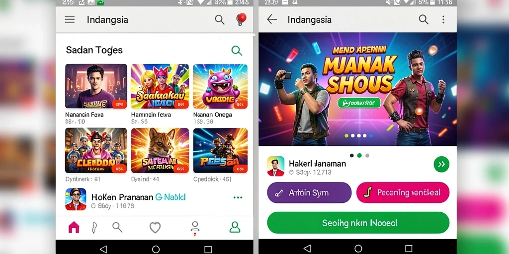 Tangkapan layar BRUTAL77: Upgrade karakter untuk performa terbaik.