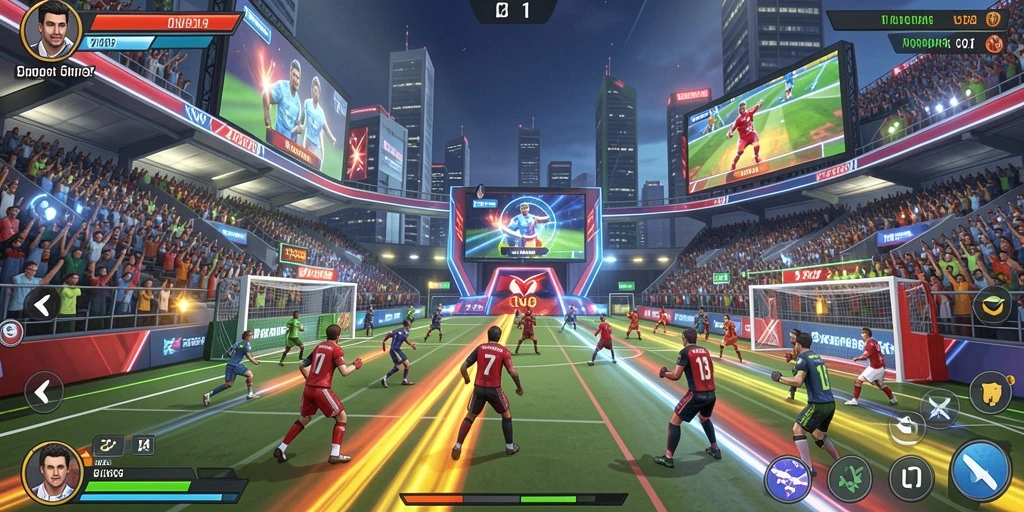 Fitur multiplayer untuk bermain bersama teman.