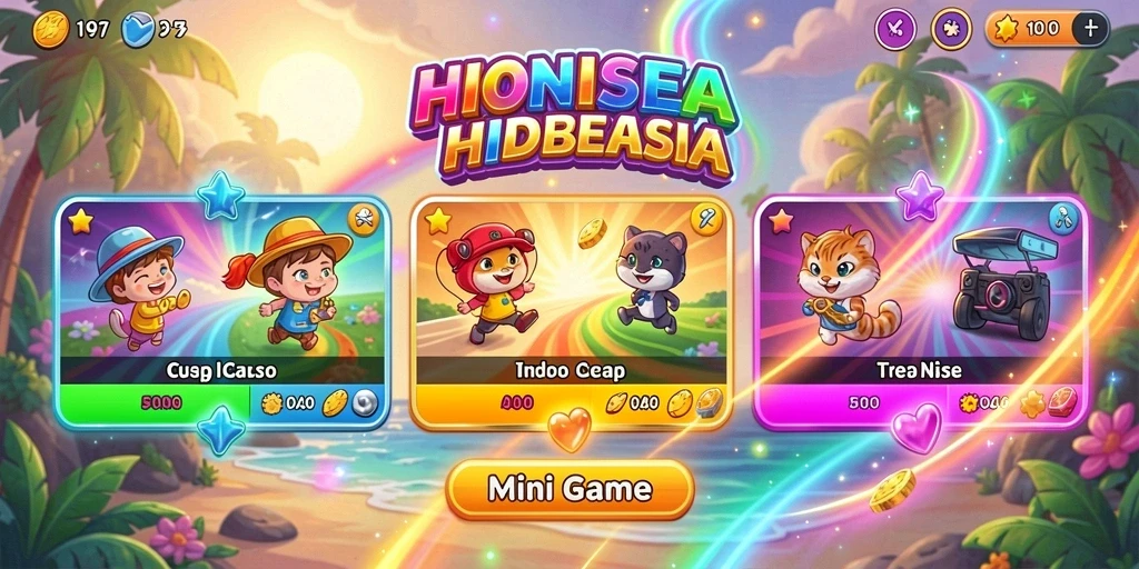 Tampilan event spesial dengan hadiah menarik.