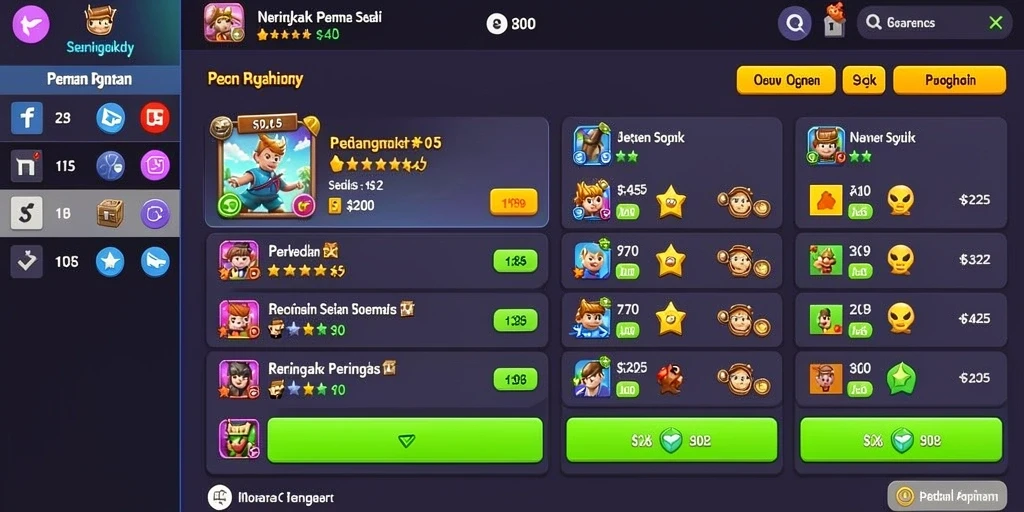 Karakter baru yang siap untuk dijelajahi.