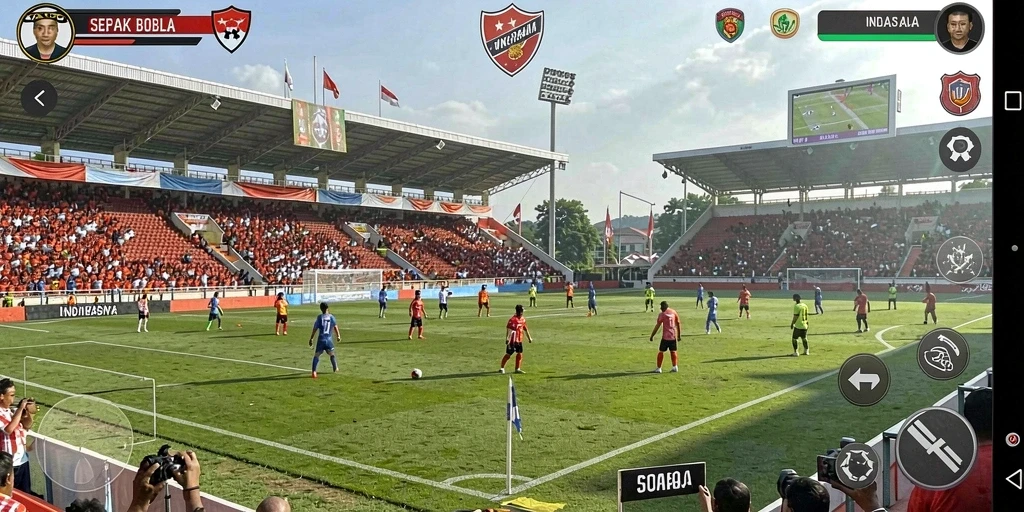 Tangkapan layar menunjukkan antarmuka permainan yang menarik.