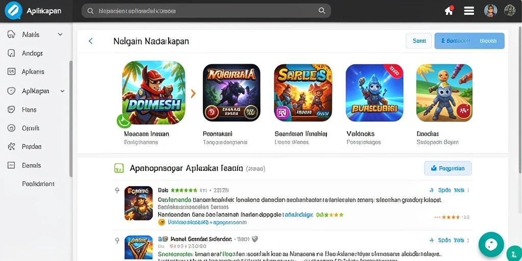 Tampilan fitur multi-pemain yang seru.