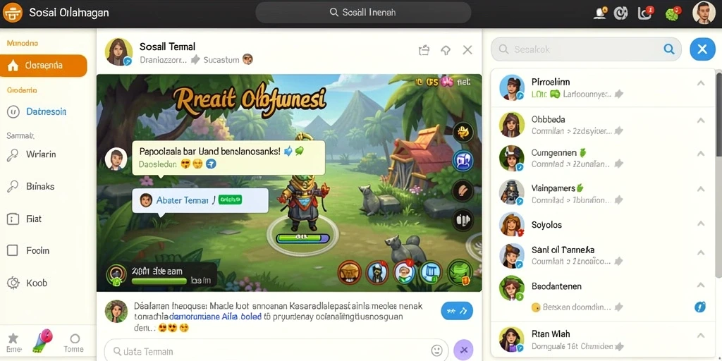 Misi seru yang menantang di dalam game.