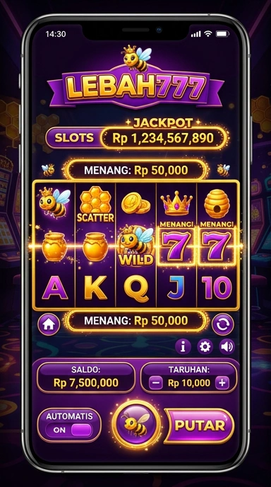 lebah777 — layar beranda